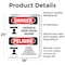 Signmission Safety Culture Sign, 18 in Width, Vinyl Decal, Rectangle, Bilingual OS-2PACK-DS-D-1824-VS-1720 - alternate 6
